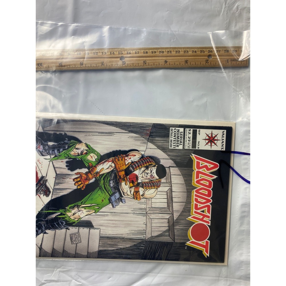 Bloodshot Comic Book Issue‎ 8 Valiant 1993